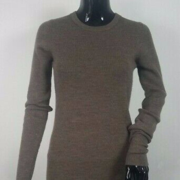 J.Crew Stretch ribbed merino wool sweater - Picture 2 of 3